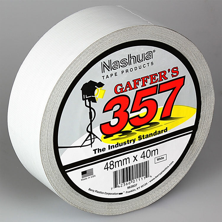 Nashua 357 Gaffer Tape in White (48mm/40m)