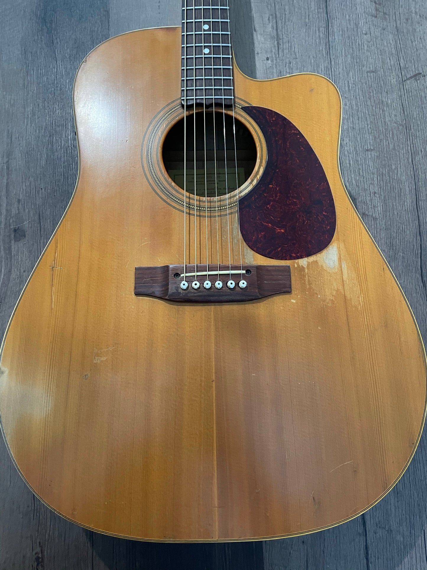 Maton Acoustic Guitar ECW80/6C 1995